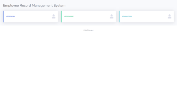 Employee Record Management System