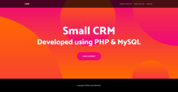 Small CRM