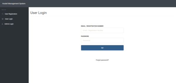 Hostel Management System