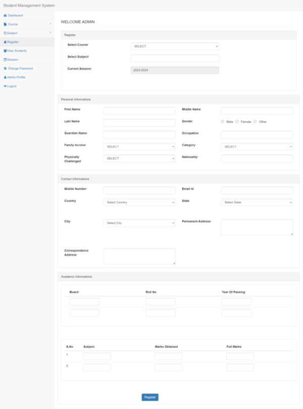 Student Record System