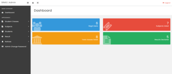 Student Result Management system