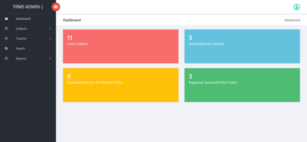 Teachers Record Management System