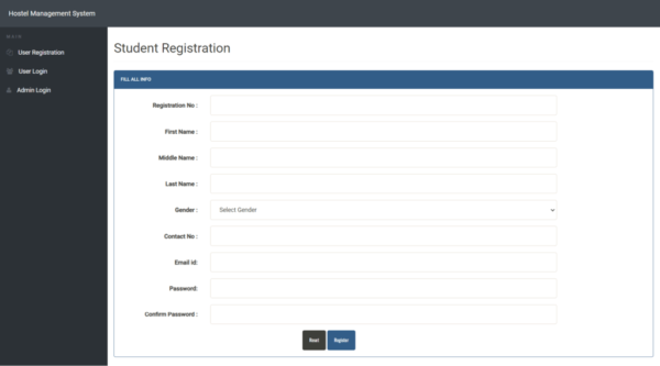 Hostel Management System