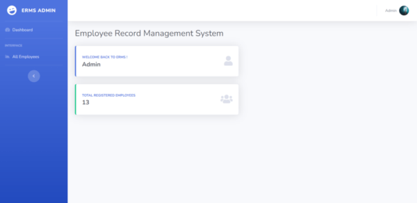 Employee Record Management System