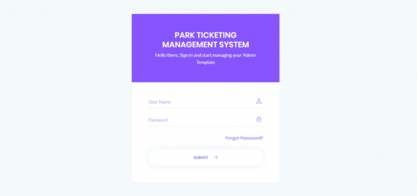 park ticketing management system