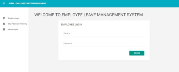 Employee Leaves Management System