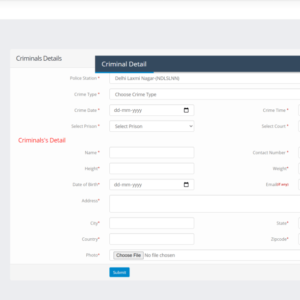 Crime Record Management System