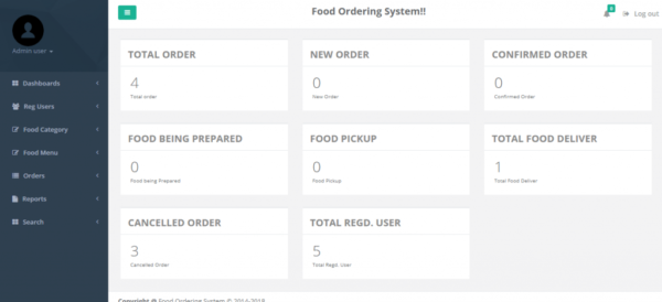 Food Ordering System