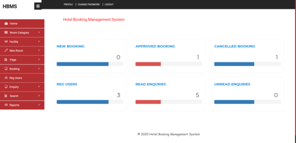 Hotel Booking Management System