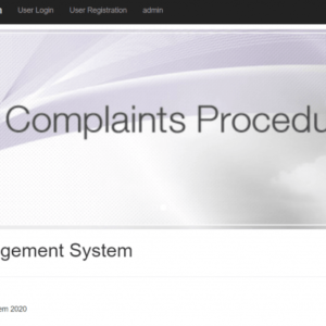 Complaint Management System Pro version