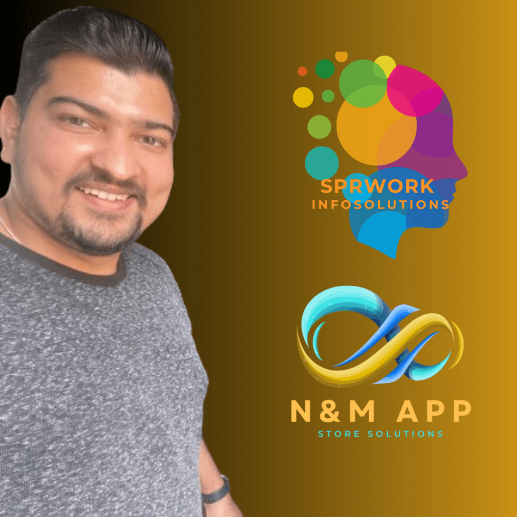 What are the advantages of working with SRPWrok Infosolutions and N&M App Store Solutions?