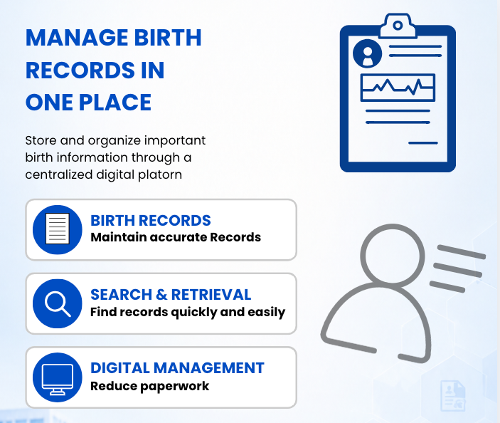 Online Birth Certificate System