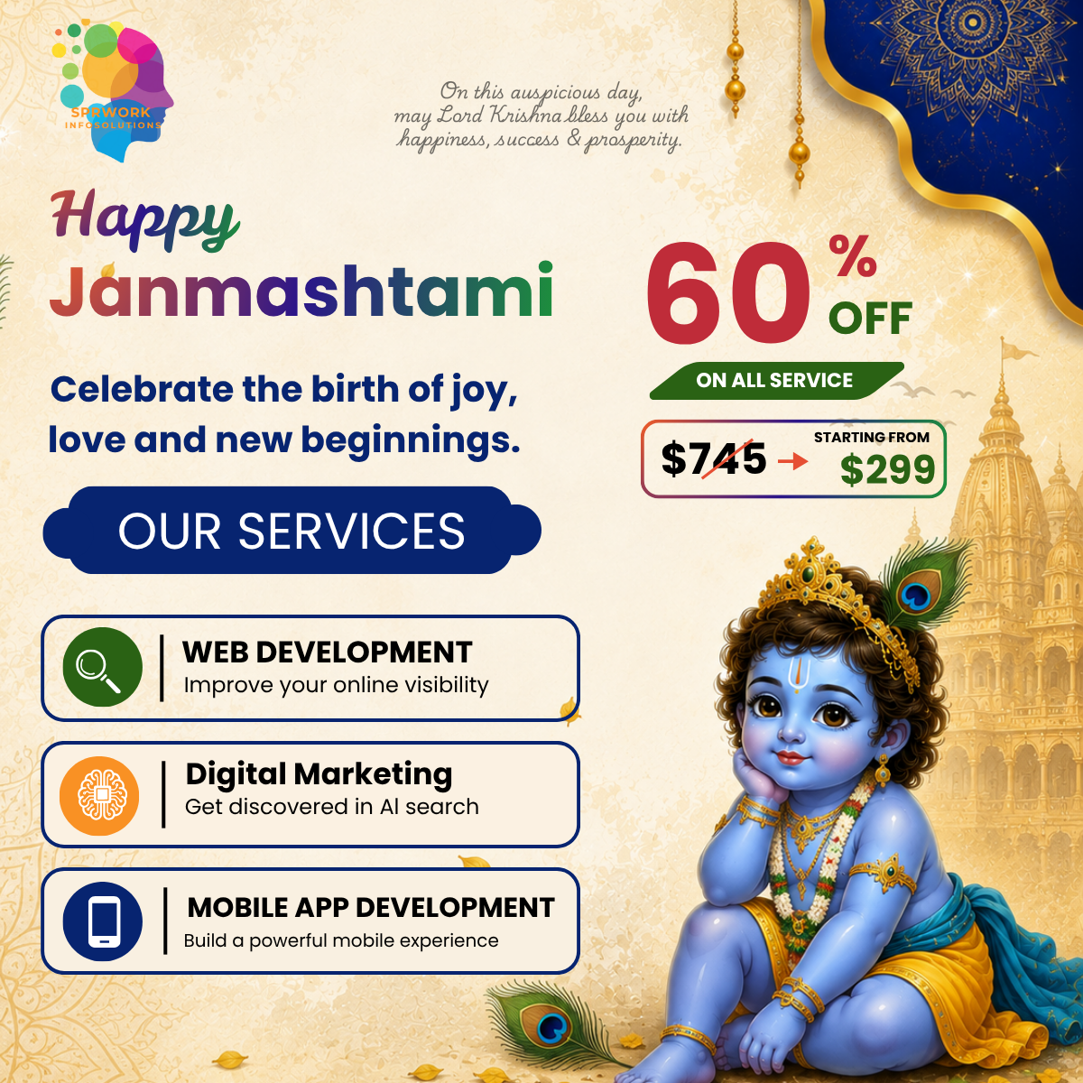Janmashtami Special Offer – Empower Your Business with Digital Growth
