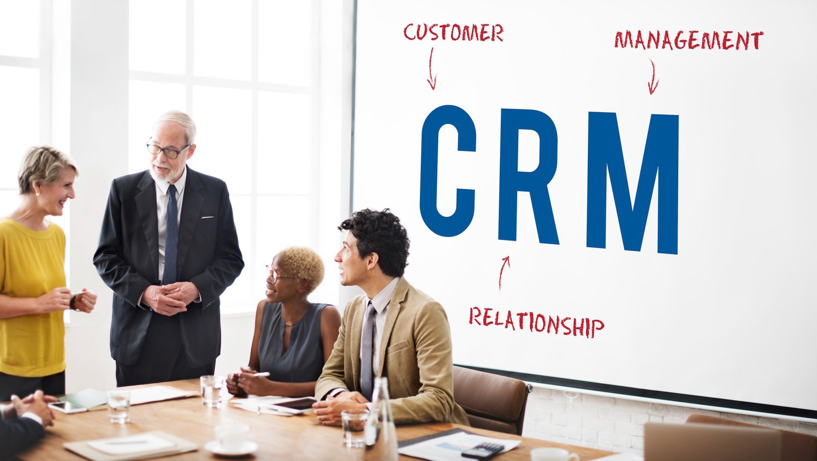 small CRM system